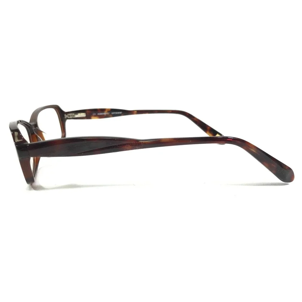 Marchon NYC Eyeglasses Frames WHITNEY 216 Brown Rectangular Full Rim 52-16-135